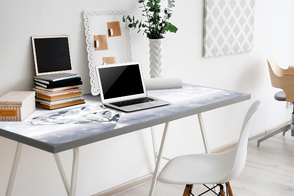 Sous main de bureau diamant