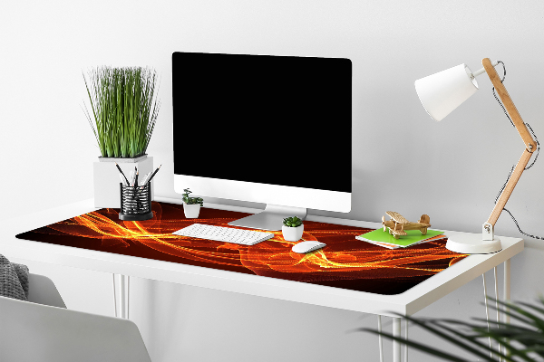 Sous-main bureau flamme rouge