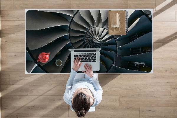 Sous main de bureau Escaliers