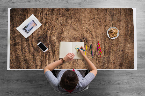 Tapis de bureau Vieux bois