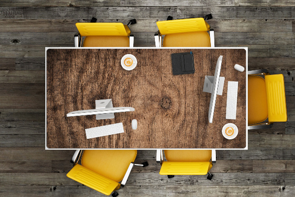Tapis de bureau Vieux bois
