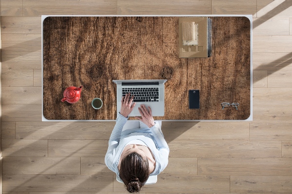 Tapis de bureau Vieux bois