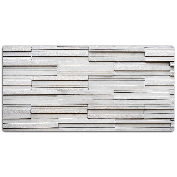 Sous main de bureau Planches blanches