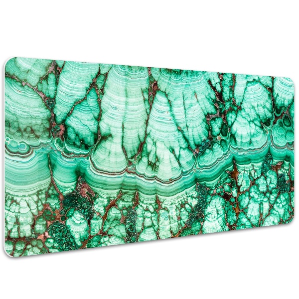 Sous main de bureau Turquoise en marbre