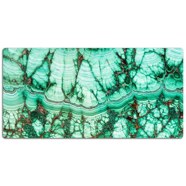 Sous main de bureau Turquoise en marbre