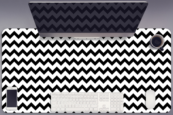 Tapis de bureau Route noire
