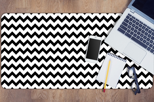Tapis de bureau Route noire