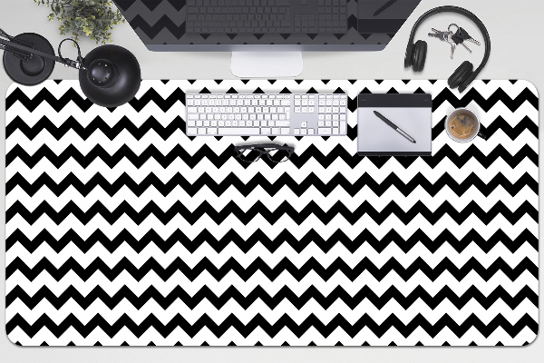 Tapis de bureau Route noire