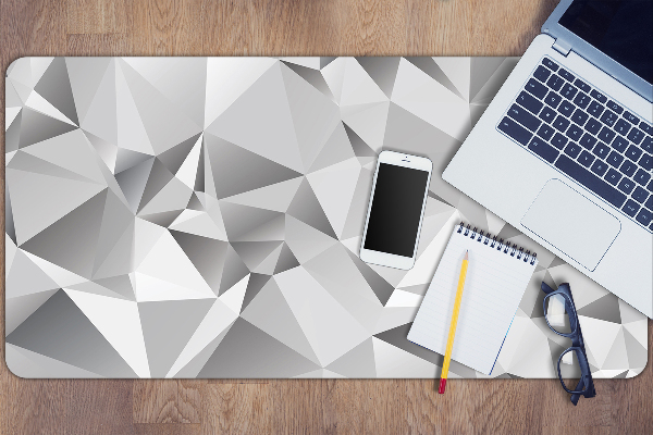Sous-main bureau Abstraction grise