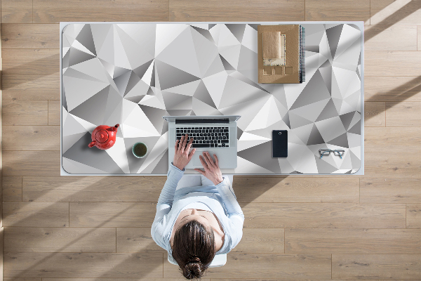 Sous-main bureau Abstraction grise