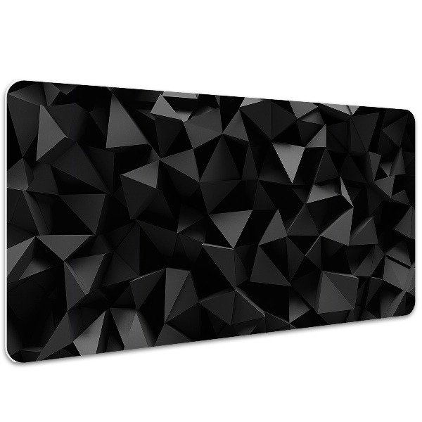 Protège bureau Abstraction noire