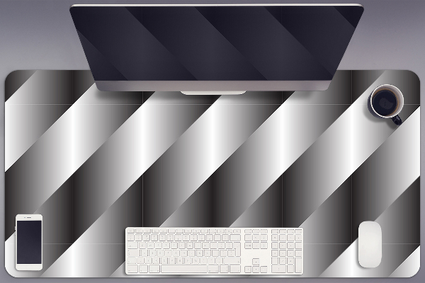 Tapis de bureau Panier métallique
