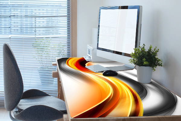 Sous-main bureau Oranges d'abstraction