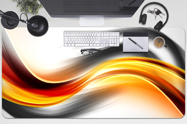 Sous-main bureau Oranges d'abstraction