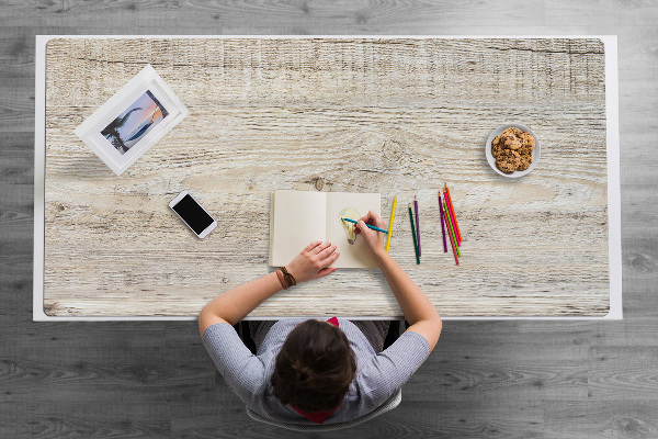 Tapis de bureau Vieux bois