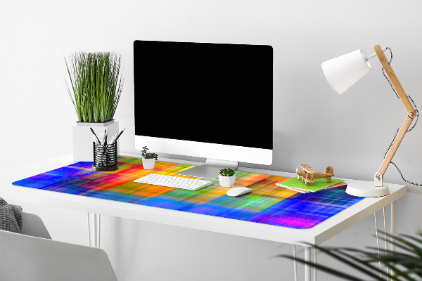Sous-main bureau Treillis coloré