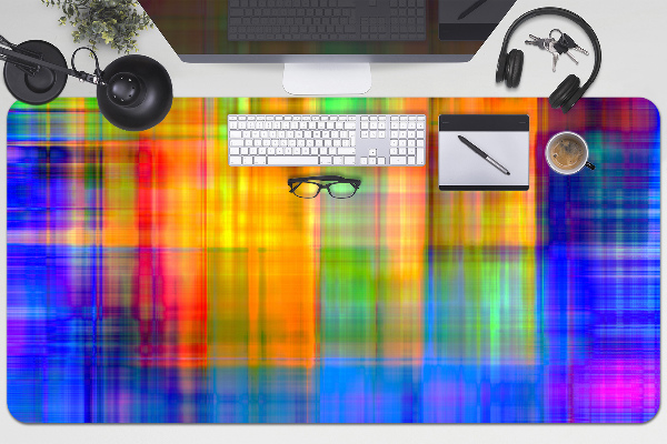 Sous-main bureau Treillis coloré
