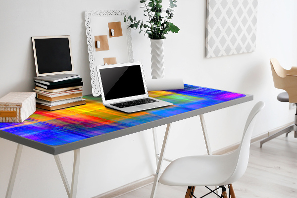 Sous-main bureau Treillis coloré