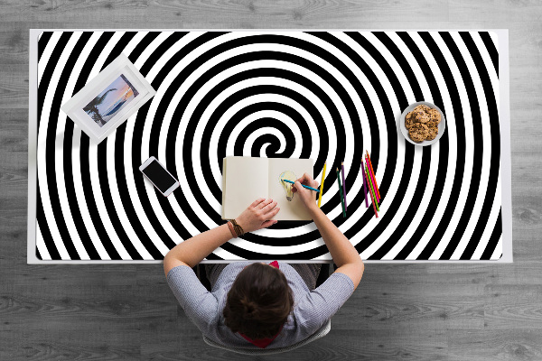 Sous main de bureau Spirale