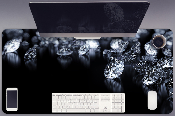 Sous main de bureau Diamants