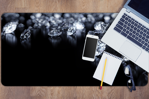 Sous main de bureau Diamants