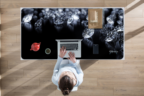Sous main de bureau Diamants
