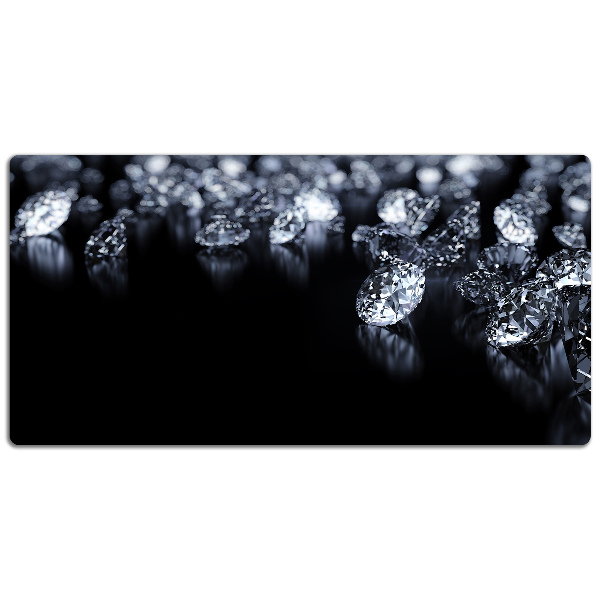 Sous main de bureau Diamants
