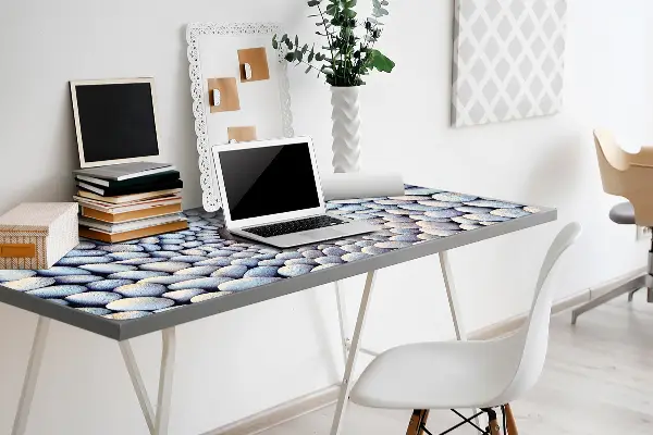 Sous main de bureau Cercle de pierres