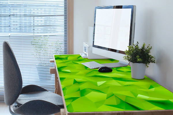 Protège bureau Abstraction verte