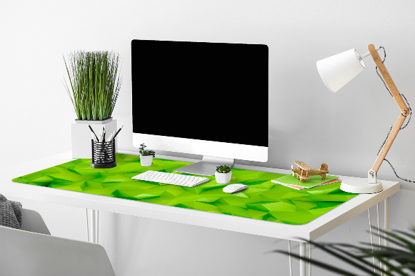 Protège bureau Abstraction verte