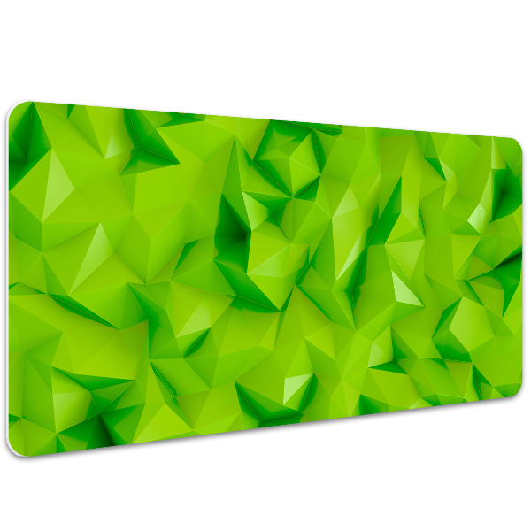 Protège bureau Abstraction verte