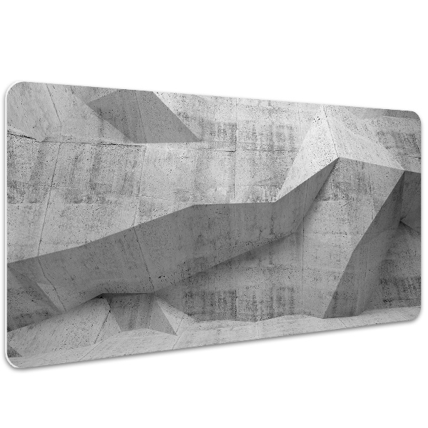 Sous-main bureau Béton abstraction