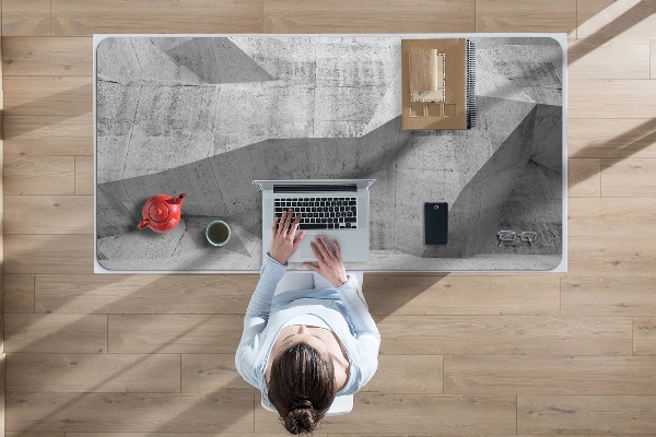 Sous-main bureau Béton abstraction