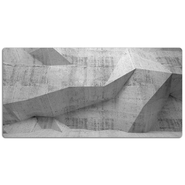 Sous-main bureau Béton abstraction