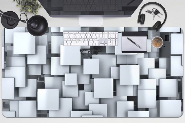 Tapis de bureau Tampons gris