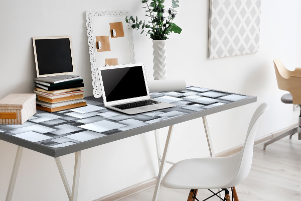 Tapis de bureau Tampons gris
