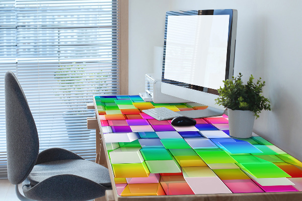 Sous-main bureau Abstraction