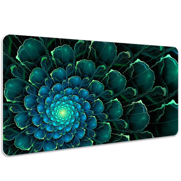 Sous main de bureau Fleur verte