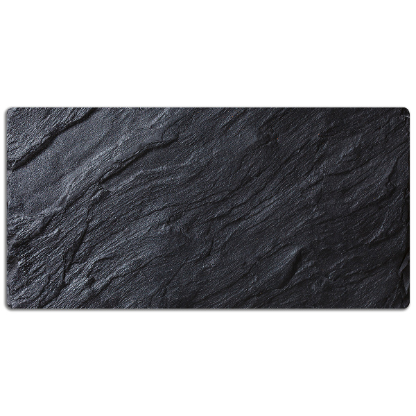 Sous main de bureau Marbre noir