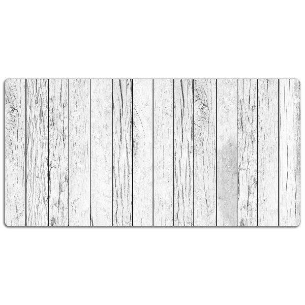 Sous main de bureau Planches blanches