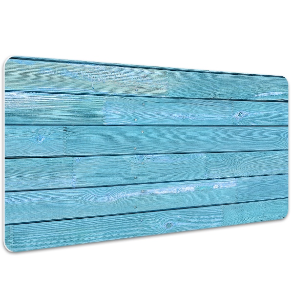 Sous-main bureau Planches bleues