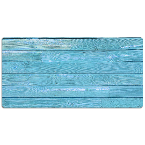 Sous-main bureau Planches bleues
