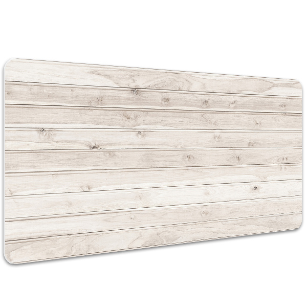 Sous main de bureau Planches blanches