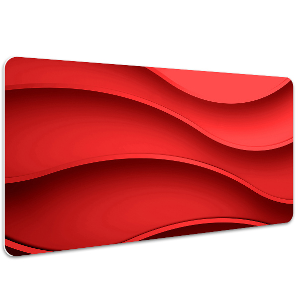 Sous-main bureau Abstraction rouge