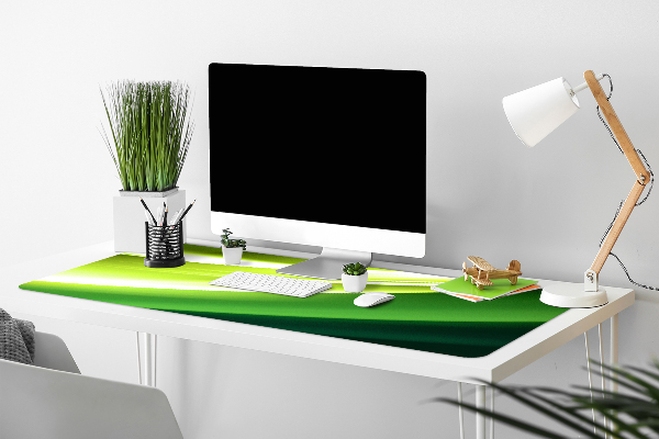 Sous-main bureau Abstraction verte