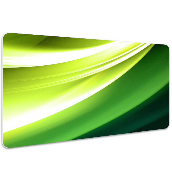 Sous-main bureau Abstraction verte