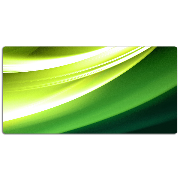 Sous-main bureau Abstraction verte