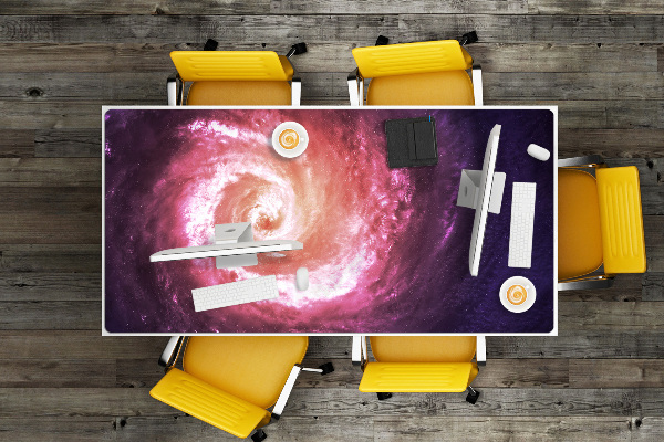 Sous main de bureau Vortex cosmique