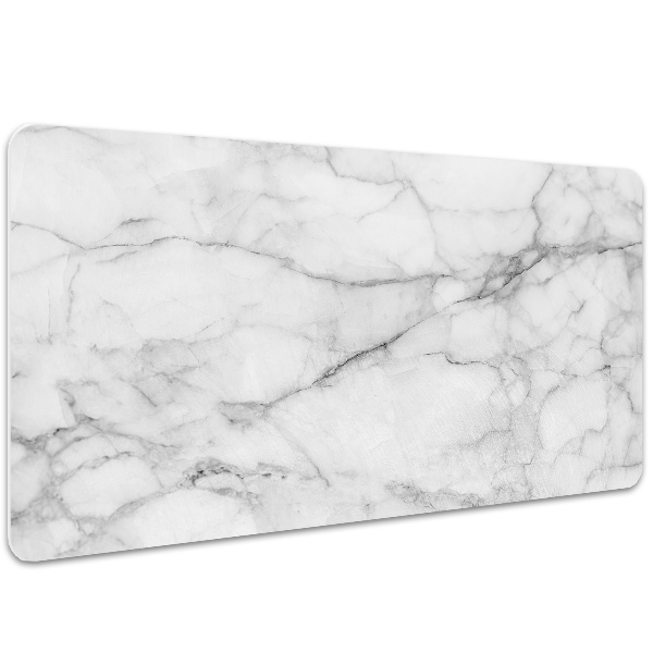 Tapis de bureau Marbre gris