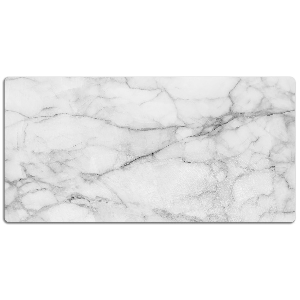 Tapis de bureau Marbre gris